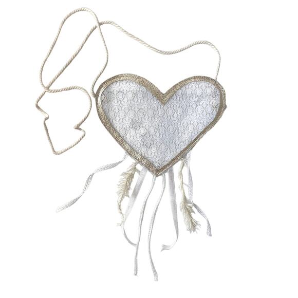 Heart Shaped Transparent Purse Pouch Bag - Picture 1 of 5